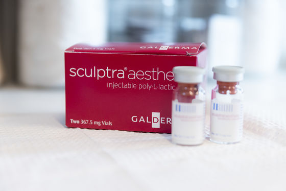 SCULPTRA GALDERMA - 2 VIALES DE RELLENO DÉRMICO DE POLVO DE PLLA