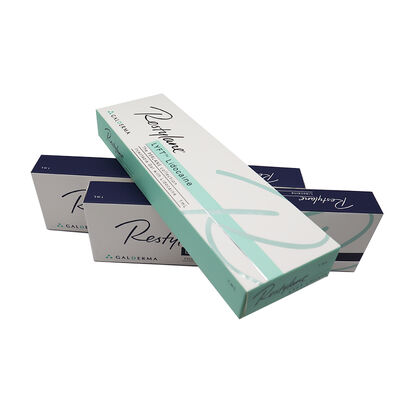 Relleno dérmico de ácido hialurónico para reponer el volumen y suavizar las líneas finas en tratamientos de rejuvenecimiento facial y de manos