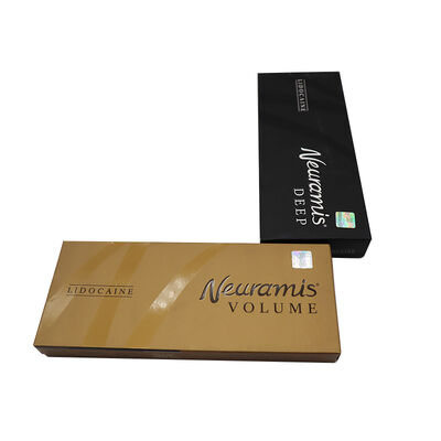 Relleno dérmico de ácido hialurónico Neuramis Volume Fórmula de alta densidad para la restauración profunda del volumen facial y mínimo tiempo de inactividad