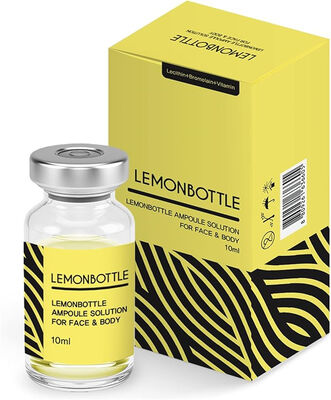 Solución de grasa de Corea Botella de limón 10ml*5 Disolvente de grasa