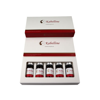 Disminución de grasa por inyección con solución de peso 8 ml x 5 vales