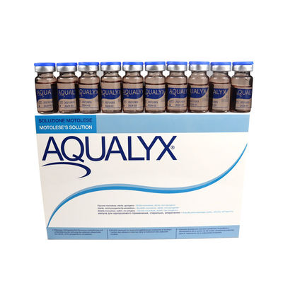 Aqualyx inyecciones disueltas en grasa lipólisis inyectable por cable ppcs pérdida de solución peso 8ml x 10 botellas AQUALYX
