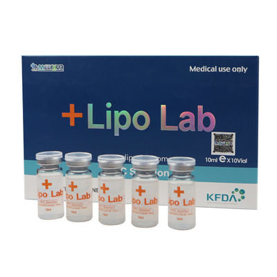 alta calidad Lipo Lab ppcs solución de pérdida de grasa disolvente adelgazante inyección inyección Lipo Lab 8ml x 10vail