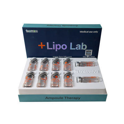 alta calidad Lipo Lab ppcs solución de pérdida de grasa disolvente adelgazante inyección inyección Lipo Lab 8ml x 10vail