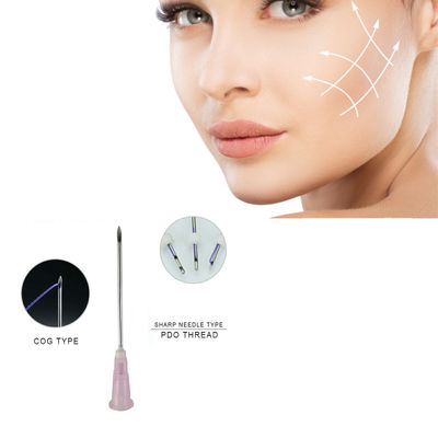 Mejor precio pdo wpdo pcl materiales mono doble tornillo de cuerda labios faciales elevación de hilo afilado 26g 29g 38 mm 13mm 12mm 100mm 90m