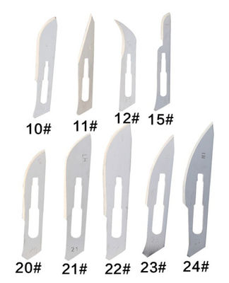 Derma de acero inoxidable que acepilla la cuchilla del escalpelo de Kit No 15 para Dermaplaning