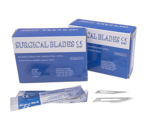 Derma de acero inoxidable que acepilla la cuchilla del escalpelo de Kit No 15 para Dermaplaning