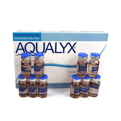 Aqualyx inyecciones disueltas en grasa lipólisis inyectable por cable ppcs pérdida de solución peso 8ml x 10 botellas AQUALYX