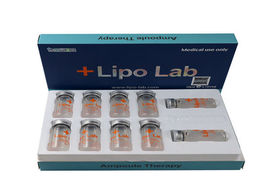 Lipo Lab Ppcs Solución de pérdida 8Ml x 10Vails Disolvente de grasa inyección adelgazante Lipo Lab