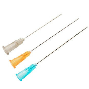 Inyección de belleza Micro Cánula Aguja de punta contundente 14g 15g 16g 18g 22g 38mm 50mm 60mm 70mm