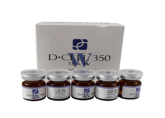 D Celular 350 Tra Arruga Ácido hialurónico para inyección de relleno inyecciones 2.2 ml X 5