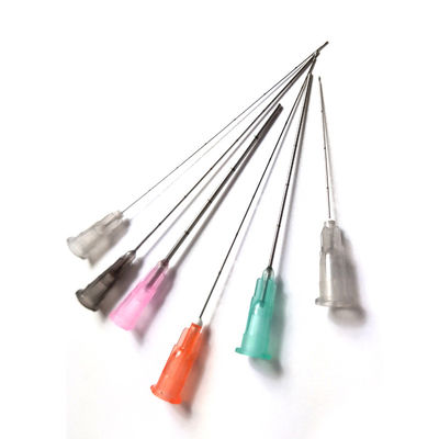 Envase para el rostro de acero inoxidable 22g 23g 25g 38mm 50mm Flexible Micro punta fina y embotada Cánula aguja