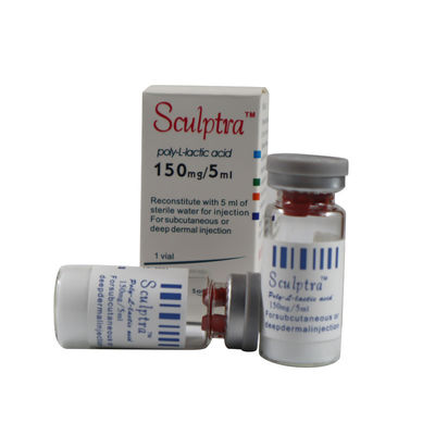 PLLA rellenos dérmicos Rellenos para la cara Inyecciones de los glúteos 150 mg/5 ml