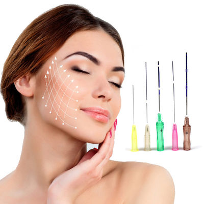 El diente PDO PCL PLLA rosca el lifting facial que rosca 90m m facial de 60m m