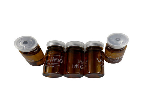 5pcs*10ml Inyecciones disolventes de grasa para la cara Lipolítico Super V Line Sol