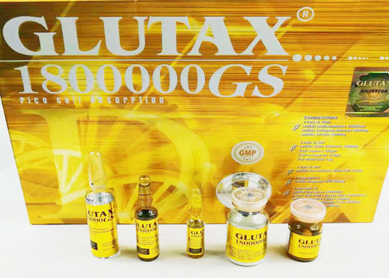 Serum blanqueador de la piel por inyección Glutax 1800000GS para clínica de belleza SPA