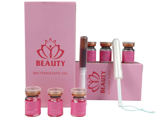 Gel de ajuste femenino blanco natural puro del 100% para apretar Virginia