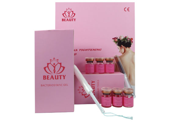 Gel de ajuste femenino blanco natural puro del 100% para apretar Virginia