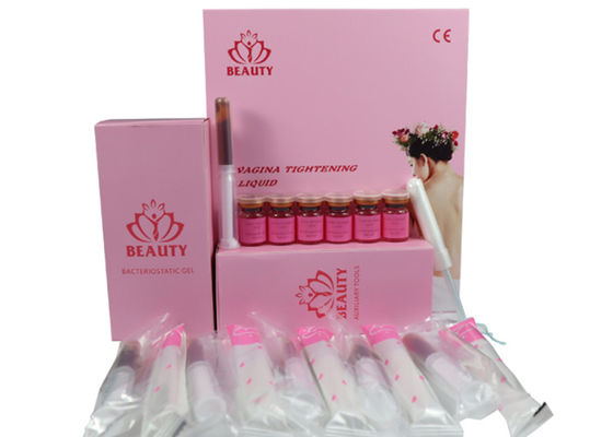 Gel de ajuste femenino blanco natural puro del 100% para apretar Virginia