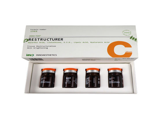 Inoestética Agua hialurónica para inyección Relleno para blanqueamiento de la piel 5 ml X 4