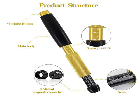 CE cutáneo ISO 13485 de Pen Filler Medical del labio de 0.3ml 0.5ml Hyaluron