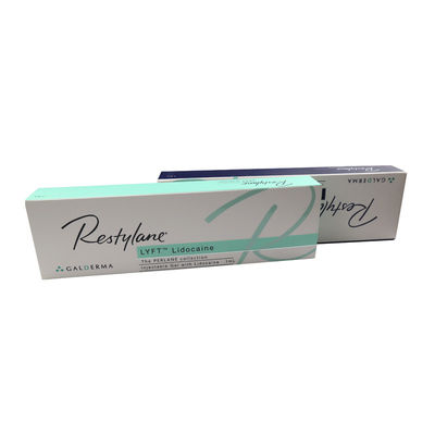 Ácido hialurónico HA Relleno cutáneo enlazado cruzado con Lido 1 jeringa X 1,0 ml
