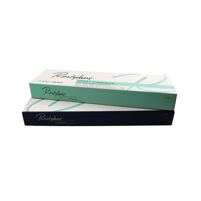 Ácido hialurónico HA Relleno cutáneo enlazado cruzado con Lido 1 jeringa X 1,0 ml