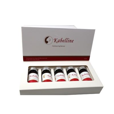 Inyecciones disolventes de grasa Kabelline 5 viales X8ml Solución para adelgazar cara y cuerpo Sero de contorno artículos de belleza