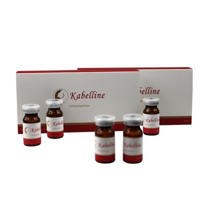 Inyecciones disolventes de grasa Kabelline 5 viales X8ml Solución para adelgazar cara y cuerpo Sero de contorno artículos de belleza