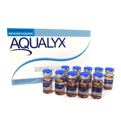 Reino Unido 8 ml X10 Vial Aqualyx Disolvente de grasa inyecciones Lipólisis Lipolítico adelgazamiento de la grasa