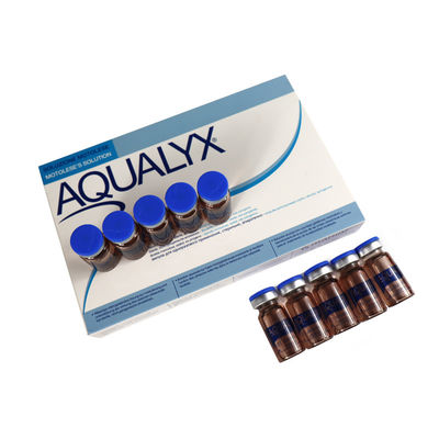 Reino Unido 8 ml X10 Vial Aqualyx Disolvente de grasa inyecciones Lipólisis Lipolítico adelgazamiento de la grasa