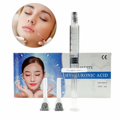 Ácido hialurónico enlazado transversal 1 ml de relleno dérmico inyectable