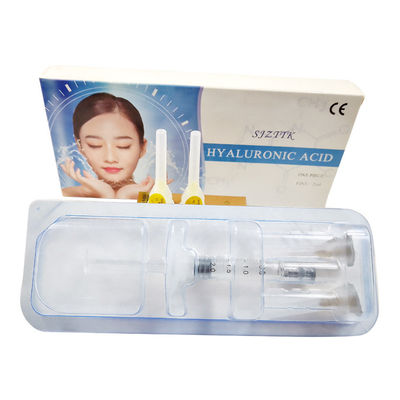 2 ml Lido Hyaluronic Derma Filler para aumento de labio Gel inyectable de ácido hialurónico