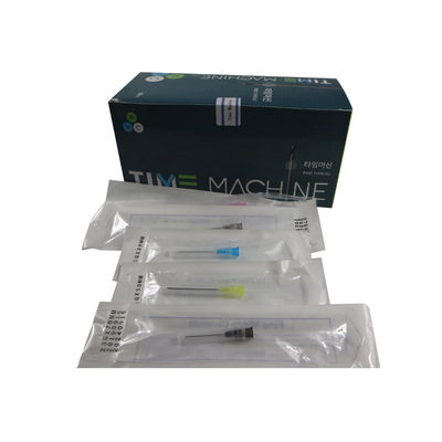 Envase para el rostro de acero inoxidable 22g 23g 25g 38mm 50mm Flexible Micro punta fina y embotada Cánula aguja
