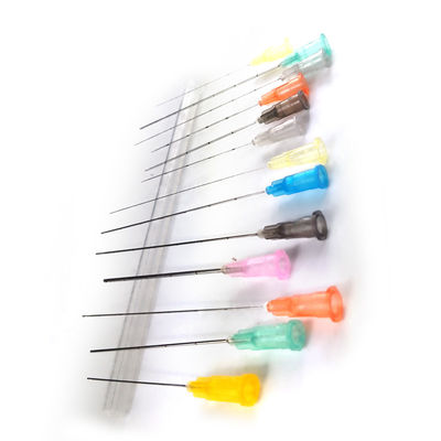 Envío rápido Micro cáñula estéril 25g 50mm 70mm punta contundente Micro cáñula aguja para llenadores de ácido hialurónico