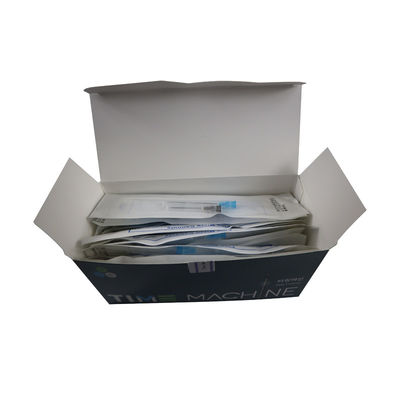 Envío rápido Micro cáñula estéril 25g 50mm 70mm punta contundente Micro cáñula aguja para llenadores de ácido hialurónico