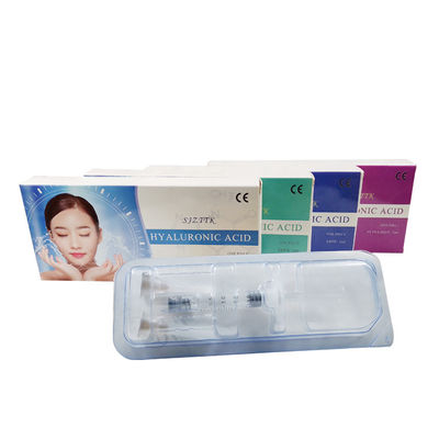 1 ml 2 ml Ha Relleno cutáneo para labios de enlace cruzado inyectable Reshaping de nariz Relleno cutáneo para la cara