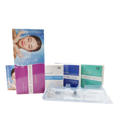 1 ml 2 ml Ha Relleno cutáneo para labios de enlace cruzado inyectable Reshaping de nariz Relleno cutáneo para la cara