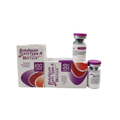 B 100iu 150iu Toxina botulínica inyecciones para las arrugas Eliminar cuidado de la piel