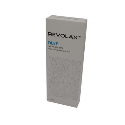 Relleno dérmico antienvejecimiento Relleno para inyección HA 1.1 ml Revolax Relleno para arrugas finas y profundas