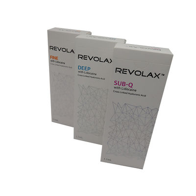 Relleno dérmico antienvejecimiento Relleno para inyección HA 1.1 ml Revolax Relleno para arrugas finas y profundas