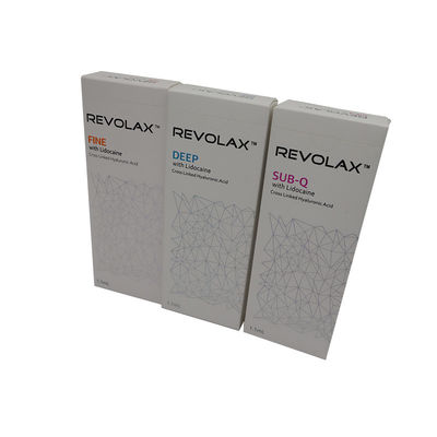 Relleno dérmico antienvejecimiento Relleno para inyección HA 1.1 ml Revolax Relleno para arrugas finas y profundas