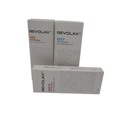 Relleno dérmico antienvejecimiento Relleno para inyección HA 1.1 ml Revolax Relleno para arrugas finas y profundas