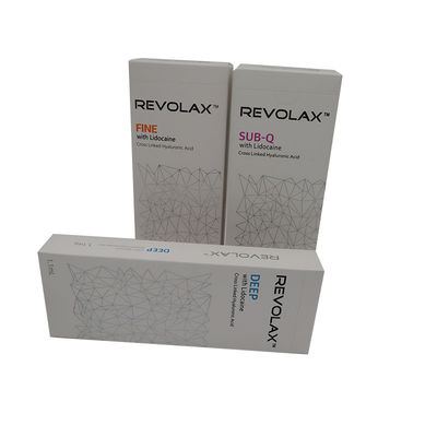 Relleno dérmico antienvejecimiento Relleno para inyección HA 1.1 ml Revolax Relleno para arrugas finas y profundas