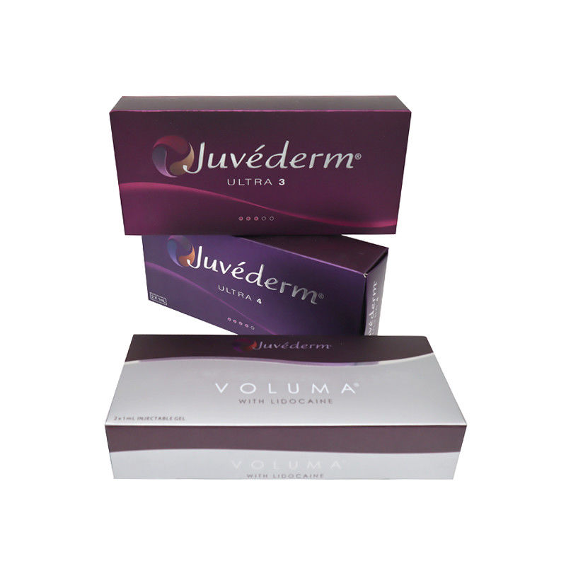 Llenador cutáneo ácido hialurónico inyectable Juvederm XC Voluma ultra gel cutáneo del llenador 3 ultra 4