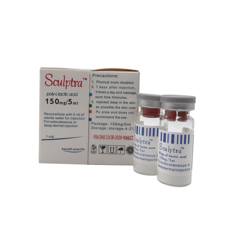 150 mg de polvo de ácido polil-láctico PLLA 1 vial x5 ml de relleno antienvejecimiento