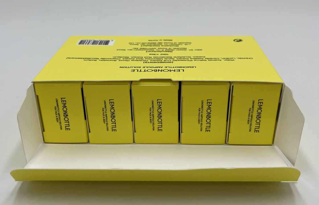 Solución de la ampolla de la botella de limón de Corea 10 ml X 5 viales para bajar de peso
