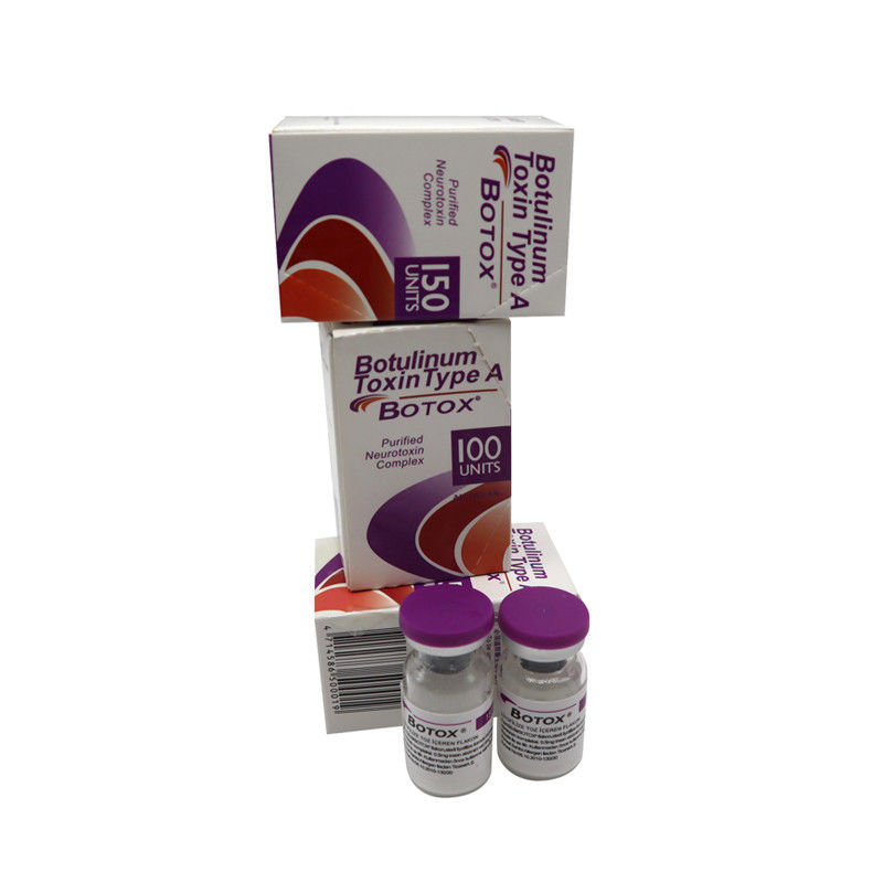 50IU 100U 150UI 200U Botox con alérgenos Toxina botulínica tipo A Innotox Botulax Nabota Rentox Meditox Botox