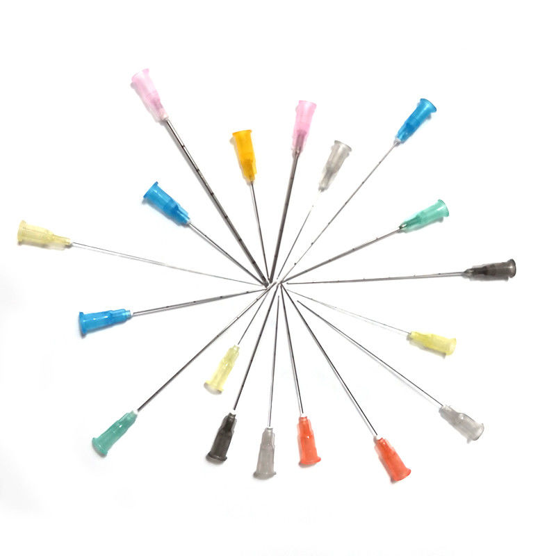 Envase para el rostro de acero inoxidable 22g 23g 25g 38mm 50mm Flexible Micro punta fina y embotada Cánula aguja
