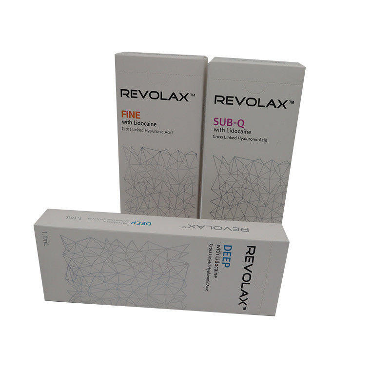 Relleno dérmico antienvejecimiento Relleno para inyección HA 1.1 ml Revolax Relleno para arrugas finas y profundas